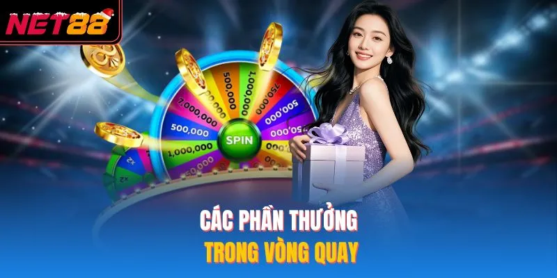 Các phần thưởng trong vòng quay